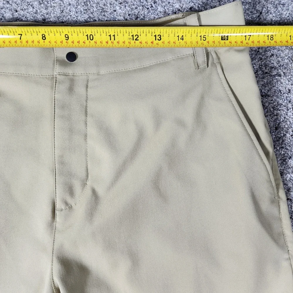 Nike Golf Pants Mens 34x30 Khaki Dri-FIT Moisture Wicking Excellent
